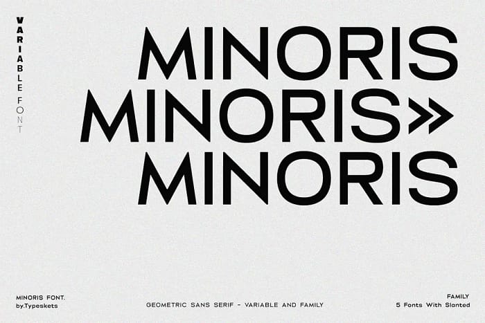 minoris variable sans minoris variable sans