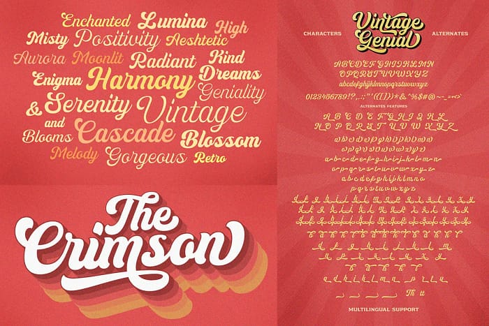 vintage genial vintage genial